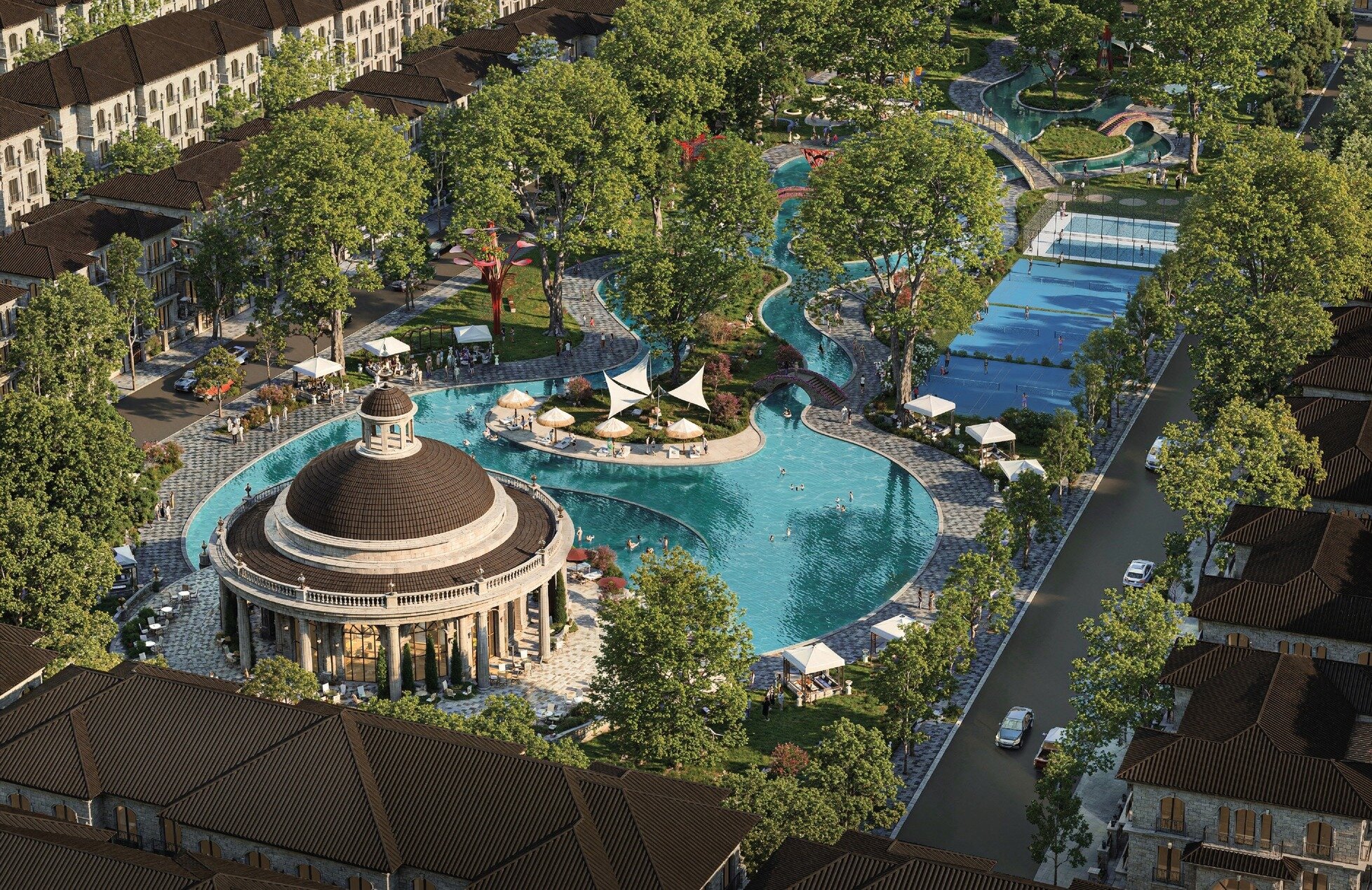 KHU ĐÔNG HÀ NỘI THÀNH CỰC TĂNG TRƯỞNG MỚI, SUNSHINE LEGEND CITY HÉ LỘ DÒNG SẢN PHẨM THẤP TẦNG HIẾM CÓ